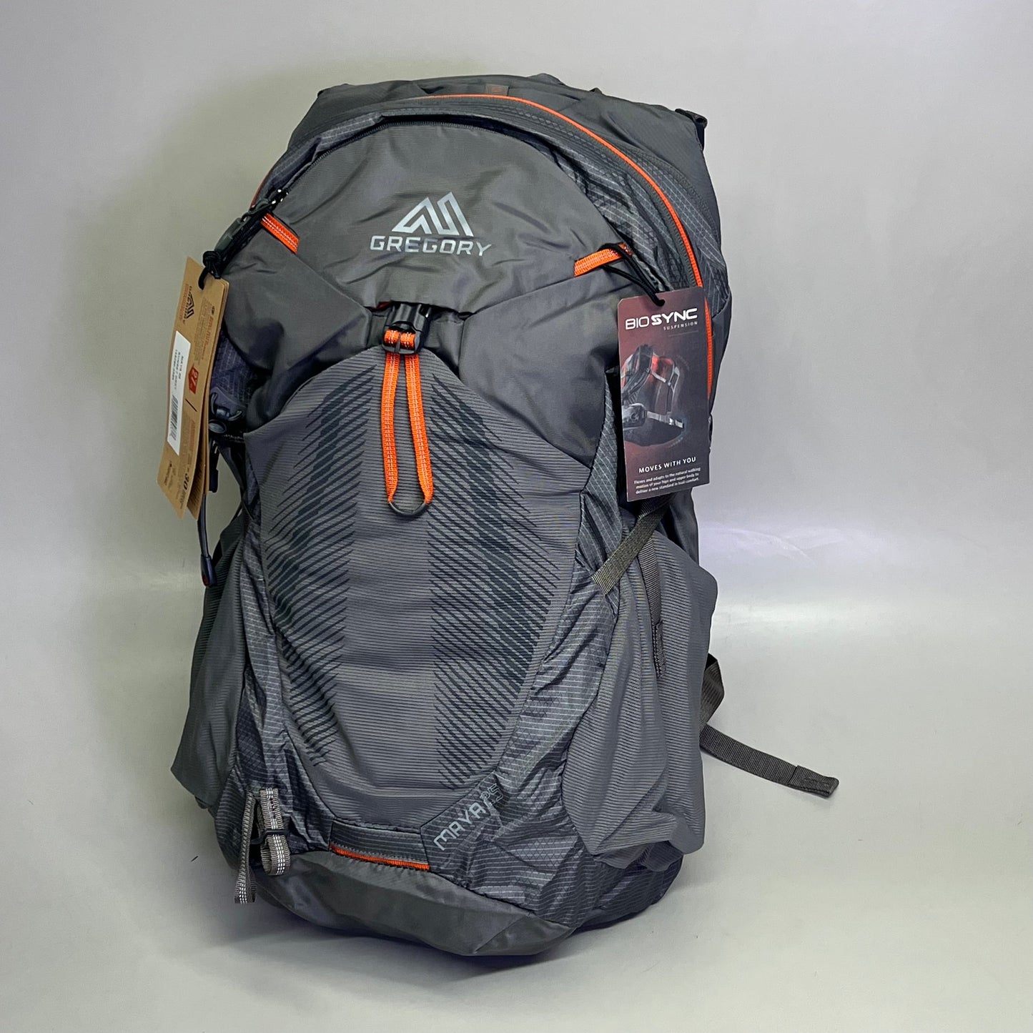 GREGORY Adjustable Torso Length Maya 25L Backpack Women's Sunset Grey 1452805586