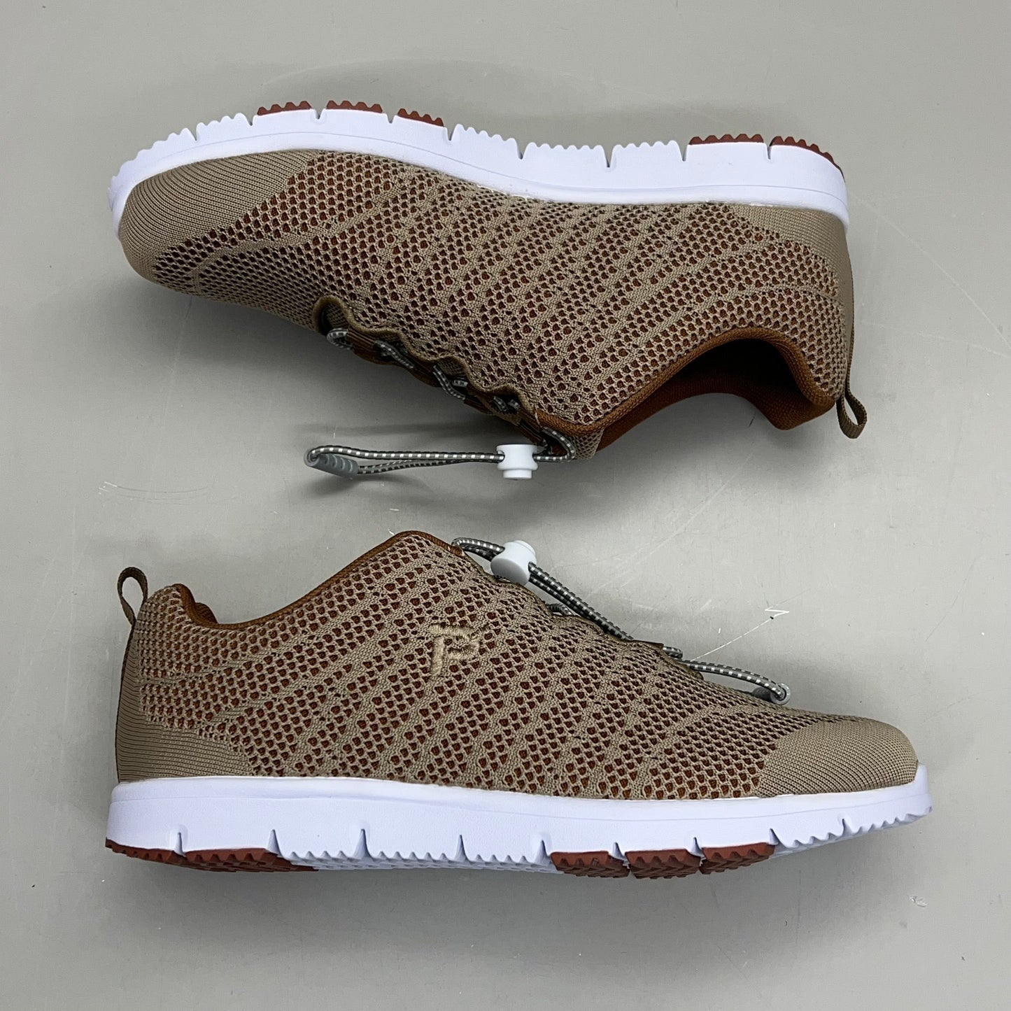 PROPET Travel Walker Evo Shoe Women's Sz 8.5 Width X(2E) Taupe/Sienna WAT062M