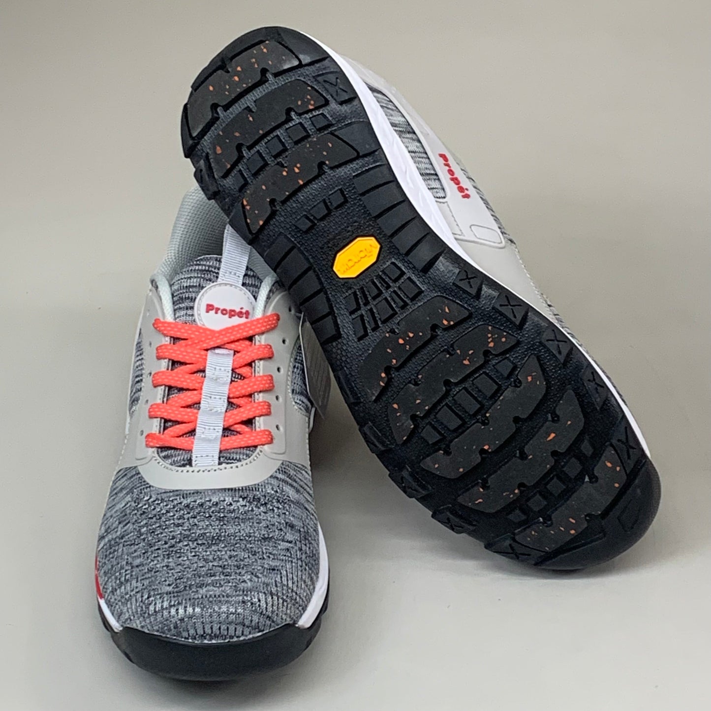 PROPET Visper Diabetic Hiking Sneaker Orthotic M(B) Women's SZ 12 LT Grey WOA022MLGRM-12