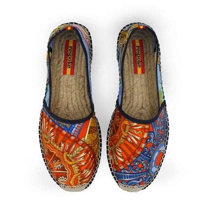 CELESTES DAIMYO Blue Classic Espadrilles