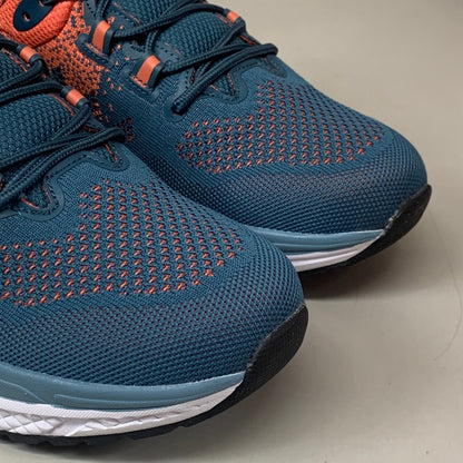 PROPET Ultra Lace-up Sneaker Shoes Women's SZ 9.5 Teal/Coral WAA282MTLCN-09H