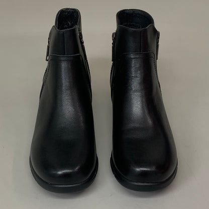 PROPET Waverly Leather Walking Ankle Boot W(D) Women's SZ 10 Black WFX085LBLKW-10