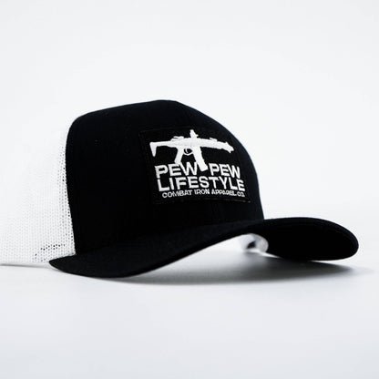 Pew Pew Lifestyle Patch Mid-Profile Snapback Hat