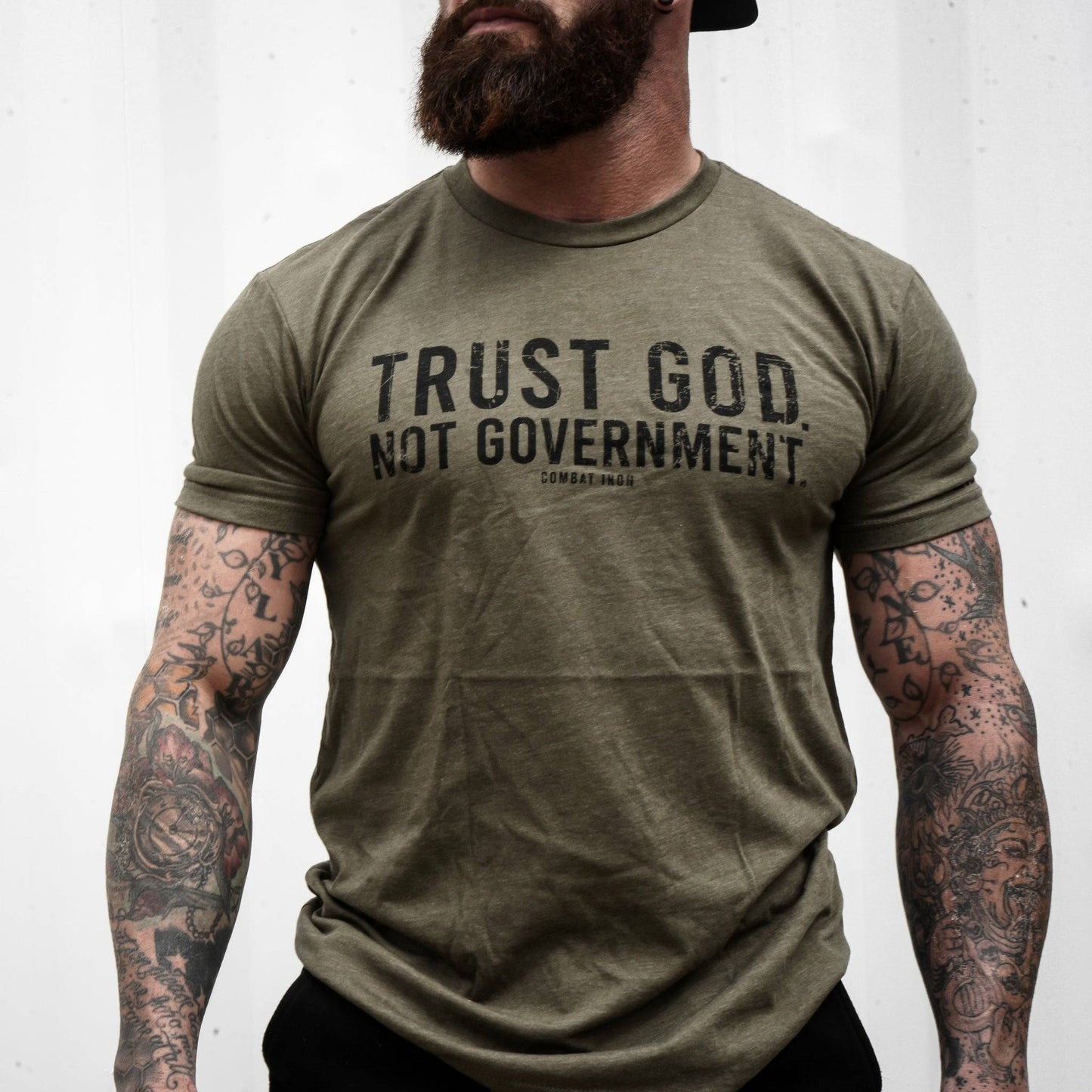 Trust God. Not Government. Men's T-Shirt