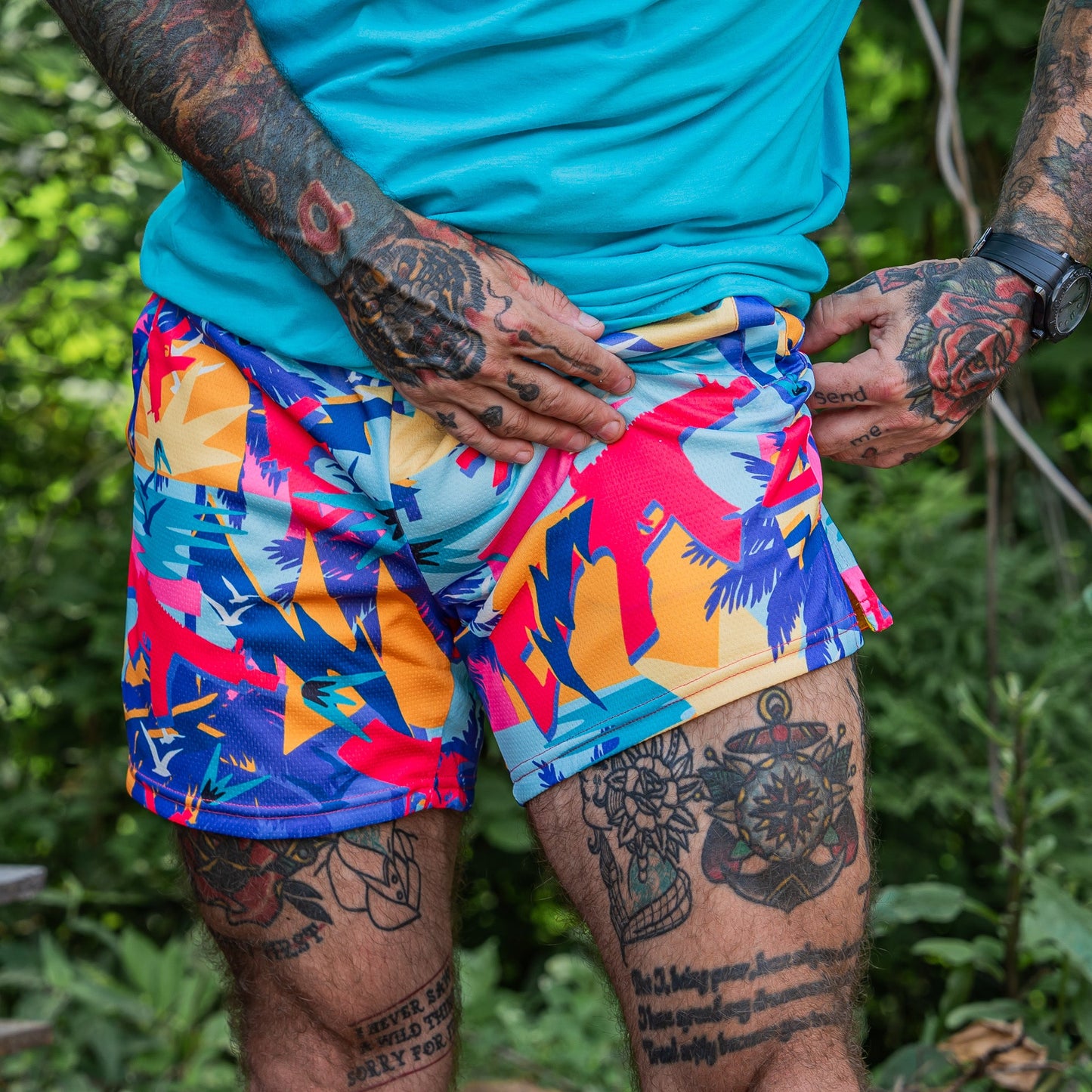 Men's Mesh Hoochie Daddy Shorts | 5"