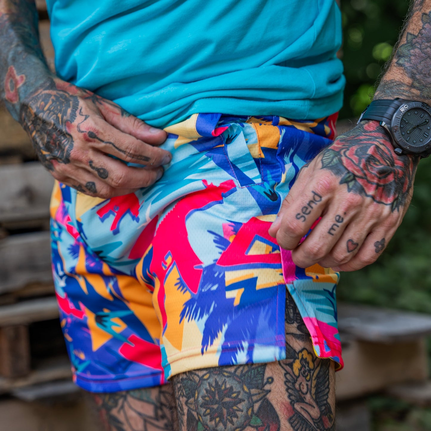 Men's Mesh Hoochie Daddy Shorts | 5"