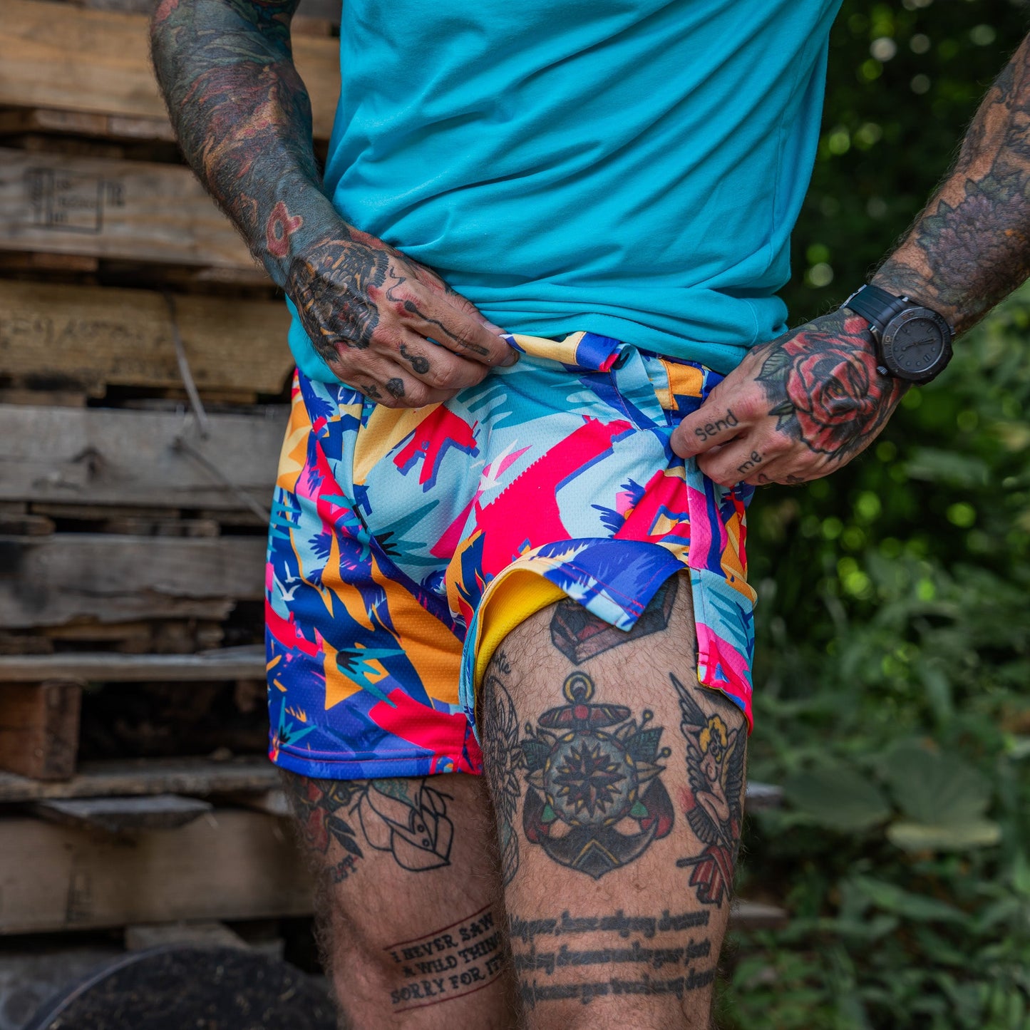 Men's Mesh Hoochie Daddy Shorts | 5"