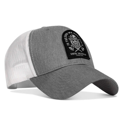 In The End, We Meet Again - Until Valhalla Patch Snapback Hat