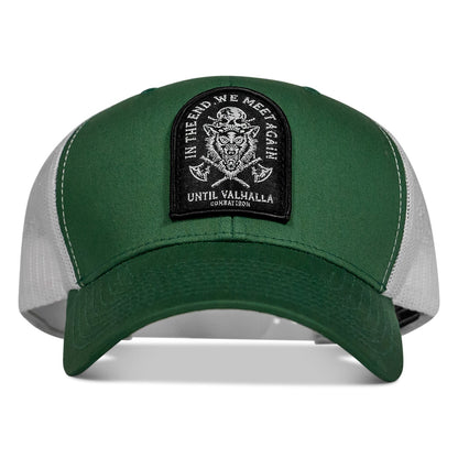 In The End, We Meet Again - Until Valhalla Patch Snapback Hat