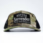 Refuse To Surrender B/W Patch Snapback Hat