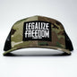 Legalize Freedom Patch Mid-Profile Mesh Snapback