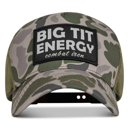 Big Tit Energy Patch Snapback Hat