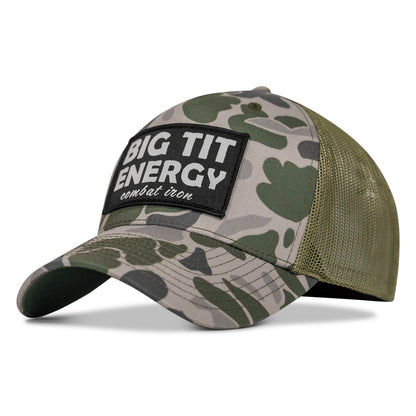 Big Tit Energy Patch Snapback Hat