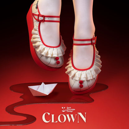 Chocolaticas® Clown Women's Mary Jane Platform