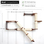 The Crossroads - Cat Wall Scratcher - Tree with Ramp