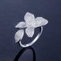 "Zinnia" - Cubic Zirconia Bridal Jewelry Set - Available in Silver, Rose Gold and Yellow Gold