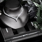 Seychelles - Silver Cubic Zirconia Bridal Three-Piece Jewelry Set