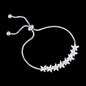"Lisa" - Cubic Zirconia Adjustable Bracelet - Available in Silver and Rose Gold
