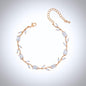 Bethany - Cubic Zirconia Bridal Bracelet - Available in Silver, Rose Gold and Yellow Gold
