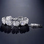 Maureen - Cubic Zirconia Bridal Bracelet - Available in Rose Gold and Silver