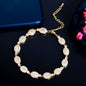 Alexa - Cubic Zirconia Bridal Bracelet - Available in Silver, Rose Gold and Yellow Gold