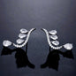 Aurelia - Cubic Zirconia Bridal Earrings - Available in Gold and Silver