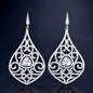 "Amari" - Cubic Zirconia Bridal Earrings - Available in Silver and Rose Gold