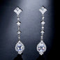 Elicia - Cubic Zirconia Bridal Earrings - More colors