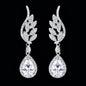 Laura - Cubic Zirconia Bridal Earrings - More Colors