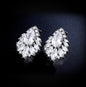 Maiky - Cubic Zirconia Bridal Earrings - Available in Silver, Rose Gold and Yellow Gold