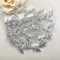 Lilou - Cubic Zirconia Bridal Hair Comb - Available in Silver and Yellow Gold
