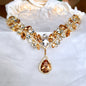 Imani - Cubic Zirconia Bridal Frontlet Tiara - Available in Silver and Gold