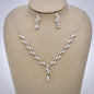 Ivelina - Silver Cubic Zirconia Bridal Jewelry Set
