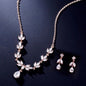 Dorothy - Cubic Zirconia Bridal Jewelry Set - Available in Rose Gold and Silver