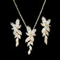 Vivienne - Cubic Zirconia Bridal Jewelry Set - Available in Silver, Rose Gold and Yellow Gold