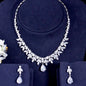 Elise - Cubic Zirconia Bridal Jewelry Set