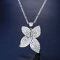 Zinnia - Cubic Zirconia Bridal Necklace - Available in Silver, Rose Gold and Yellow Gold