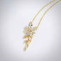 Vivienne - Cubic Zirconia Bridal Necklace - Available in Silver, Rose Gold and Yellow Gold
