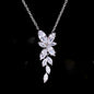 Vivienne - Cubic Zirconia Bridal Necklace - Available in Silver, Rose Gold and Yellow Gold