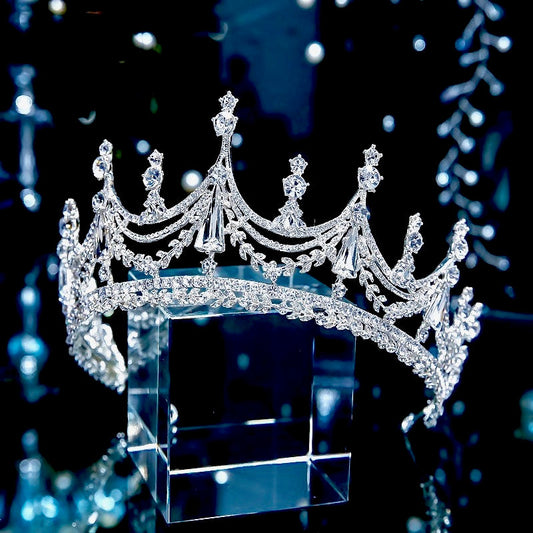 Theodora - Cubic Zirconia Bridal Tiara