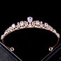 "Rochelle" - Wedding Cubic Zirconia Tiara - Available in Silver, Rose Gold and Yellow Gold