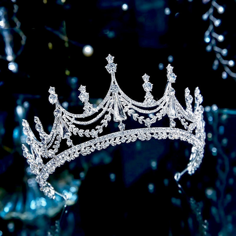 Theodora - Cubic Zirconia Bridal Tiara