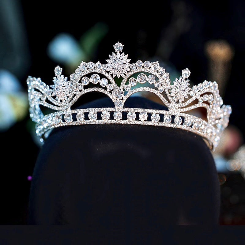 Demetria - Wedding Cubic Zirconia Tiara