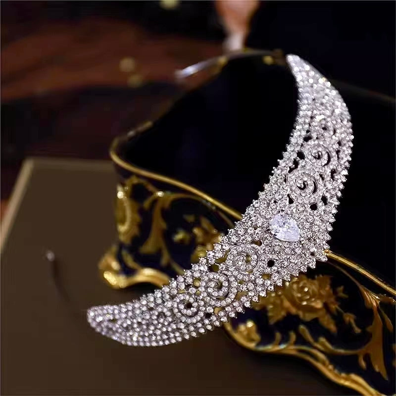 Jacie - Cubic Zirconia Bridal Tiara