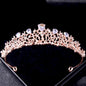 Brianna - Wedding Cubic Zirconia Tiara - Available in Silver, Rose Gold and Yellow Gold
