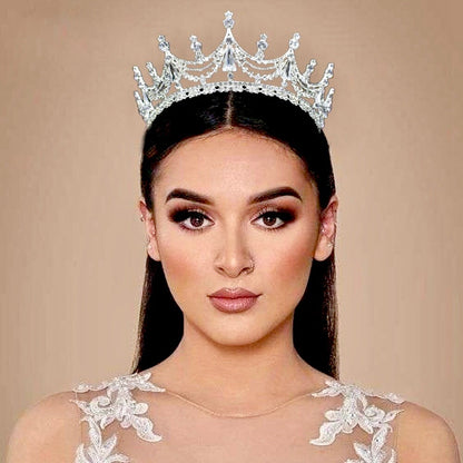 Theodora - Cubic Zirconia Bridal Tiara