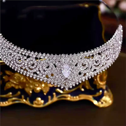 Jacie - Cubic Zirconia Bridal Tiara