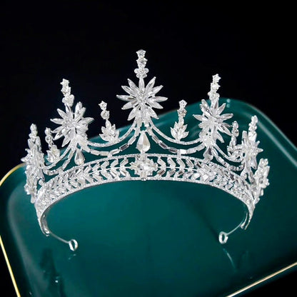 Ludmila - Cubic Zirconia Bridal Tiara