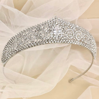 Jacie - Cubic Zirconia Bridal Tiara