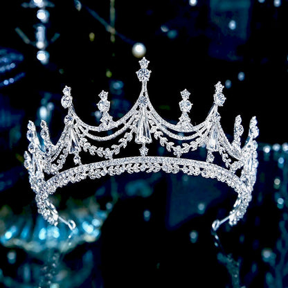 Theodora - Cubic Zirconia Bridal Tiara